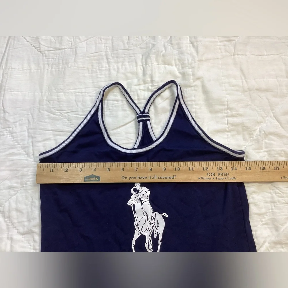 Girls Ralph‎ Lauren Logo Tank Dress Supima Navy Large 12/14